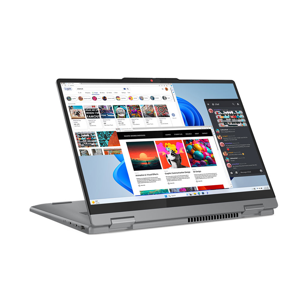 Lenovo IdeaPad 5 2-in-1 83DR0002US - 14.0" Touchscreen - AMD Ryzen™ 7 8845HS - 16GB Ram - 1TB SSD - Integrated AMD Radeon™ 780M Graphics