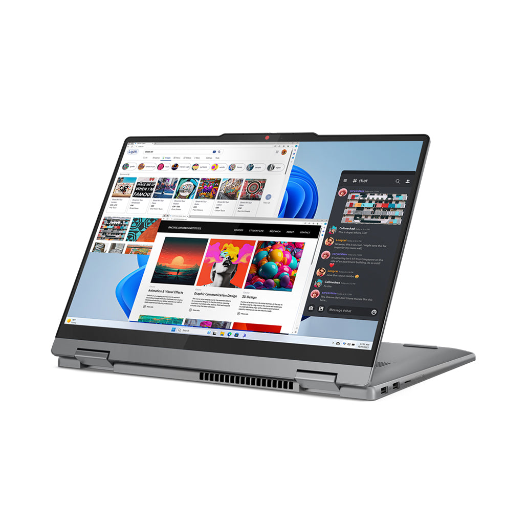 Lenovo IdeaPad 5 2-in-1 83DR0002US - 14.0" Touchscreen - AMD Ryzen™ 7 8845HS - 16GB Ram - 1TB SSD - Integrated AMD Radeon™ 780M Graphics