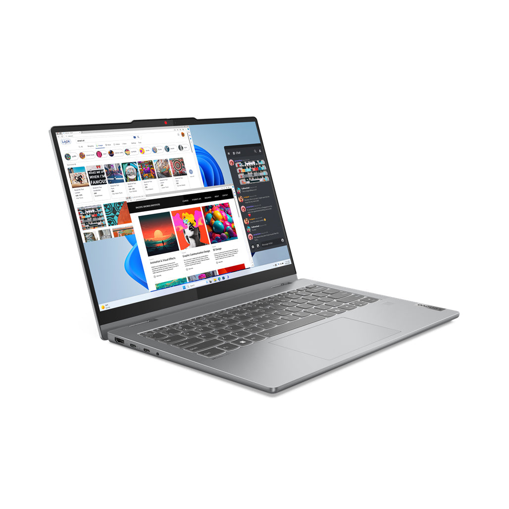 Lenovo IdeaPad 5 2-in-1 83DR0002US - 14.0" Touchscreen - AMD Ryzen™ 7 8845HS - 16GB Ram - 1TB SSD - Integrated AMD Radeon™ 780M Graphics