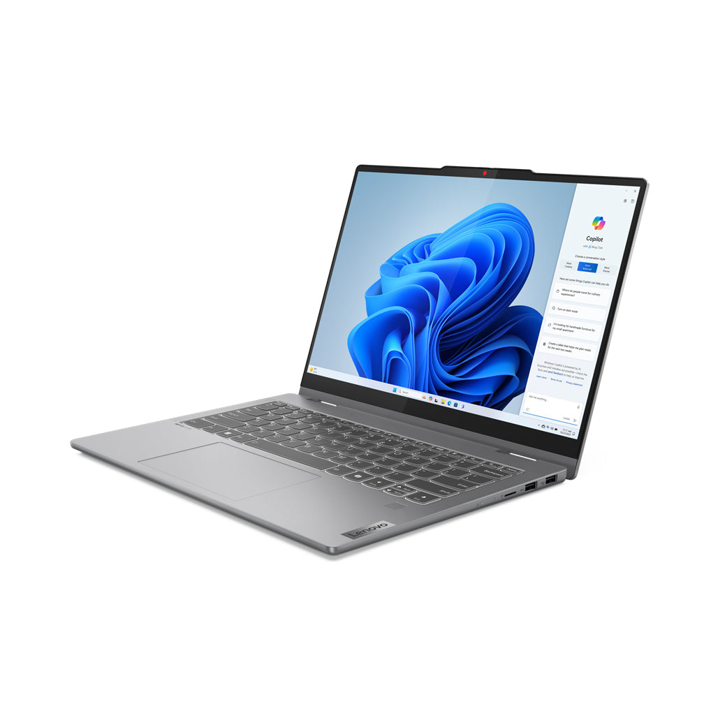 Lenovo IdeaPad 5 2-in-1 83DR0002US - 14.0" Touchscreen - AMD Ryzen™ 7 8845HS - 16GB Ram - 1TB SSD - Integrated AMD Radeon™ 780M Graphics