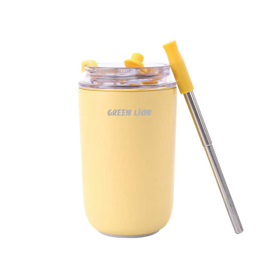 Green lion Vacuum travel mug lite