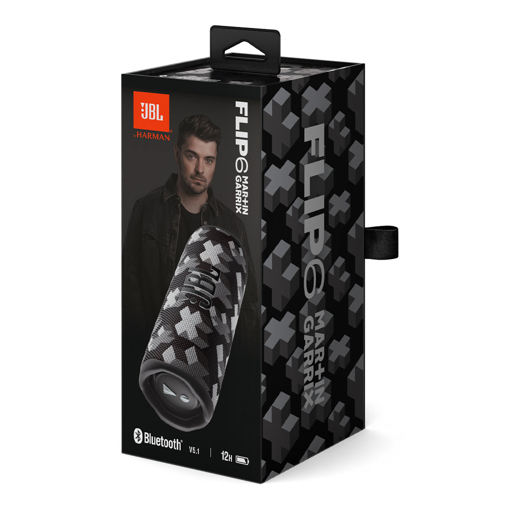 JBL Flip 6 Martin Garrix Edition - Portable Bluetooth Speaker – 20W RMS Output, 12-Hour Battery Life, Waterproof