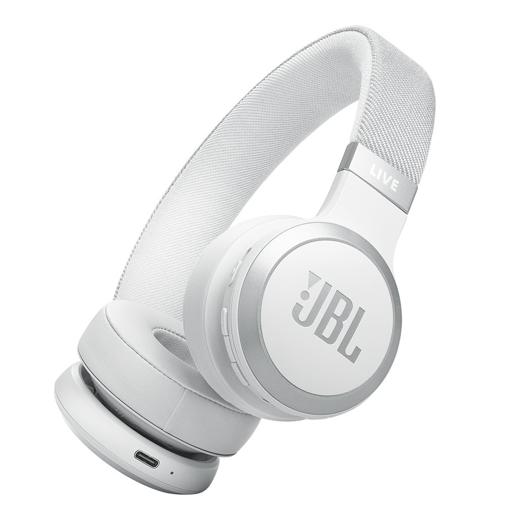 JBL Live 670NC - Black - Wireless On-Ear Headphones with True Adaptive Noise Cancelling and JBL Spatial Sound