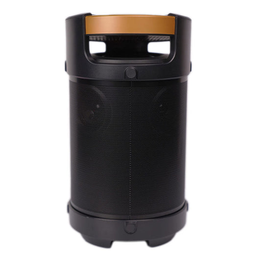 Porodo Soundtec Capsule Speaker - Black | Portable Bluetooth 4.2, 4400mAh Battery, IPX5 Water Resistant