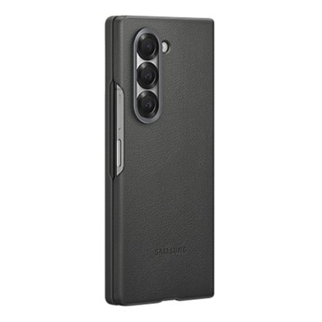 Samsung Galaxy Z Fold6 Kindsuit Case - Gray, Premium Eco-Leather Protection