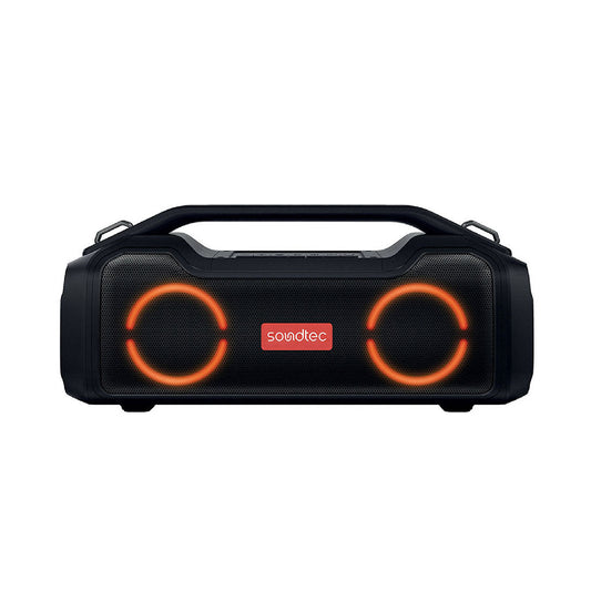 Soundtec by Porodo Vibe Portable Bluetooth Speaker with Smart Functions, IPX5 Water Resistance, and 40W