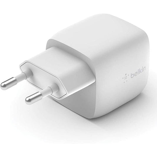 Belkin, Boost Charge USB PD GaN Charger 30W USB-C Fast Charger for iPhone 13, 13 Pro, 13 Pro Max, 13 mini and older models, MacBook Air, iPad Pro, Pixel, Galaxy etc