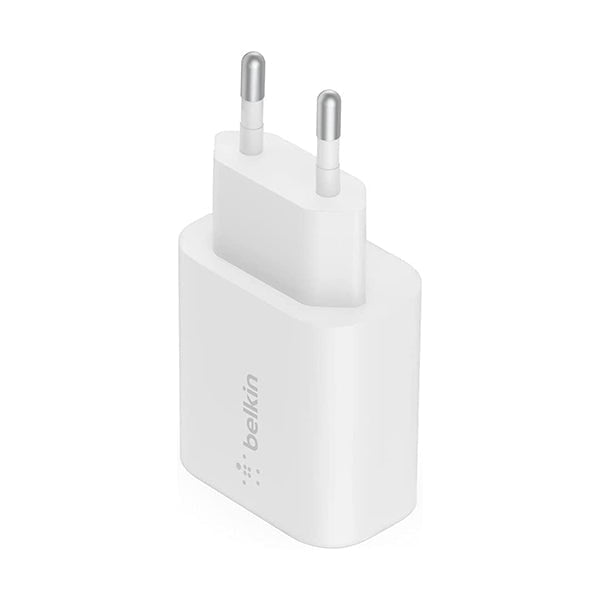 Belkin, WCA004VFWH Boost Charge 25W Mains Charger with PPS USB-C Power Delivery, Fast Charging for iPhone, Samsung, Galaxy Tab, iPad, etc