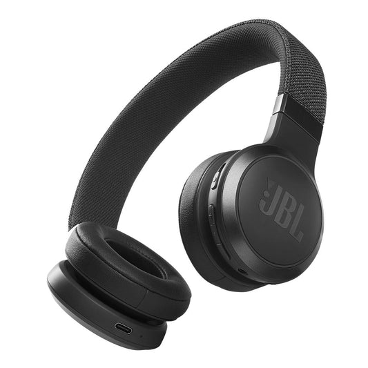 JBL Live 460NC - Black - Wireless On-Ear Headphones with Adaptive Noise Cancelling and Voice Assistant Integration