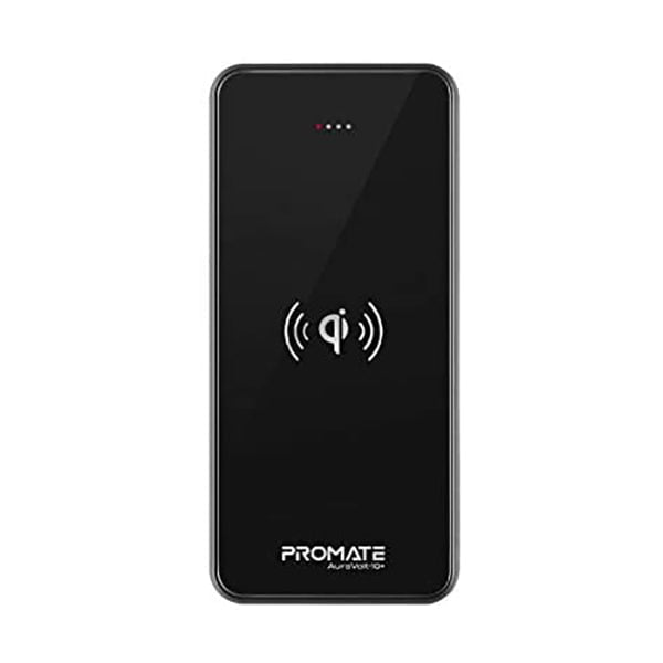 Promate AuraVolt-10+ 10000mAh Qi Wireless Power Bank