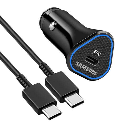 Samsung Car Charger - Fast Charge 25W Type-C for Mobile Phones